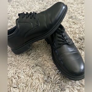 Boys black dress shoes